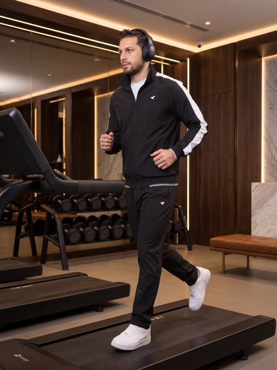 Erkaklar sport kostyumi, ziplamalik, ikki qismli to'plam