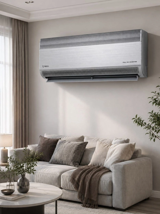 Кондиционер T TECH Full DC Inverter 12 (12 000 BTU), охлаждение и обогрев