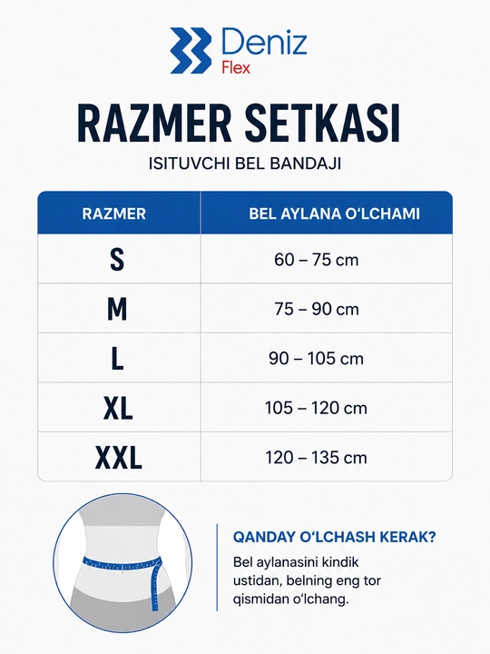 Isituvchi bel bandaji, qo'llab-quvvatlovchi termokamar, uniseks, S-XXL