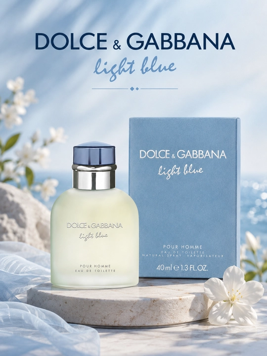 Туалетная вода Dolce & Gabbana Light Blue для женщин, 125 мл - 