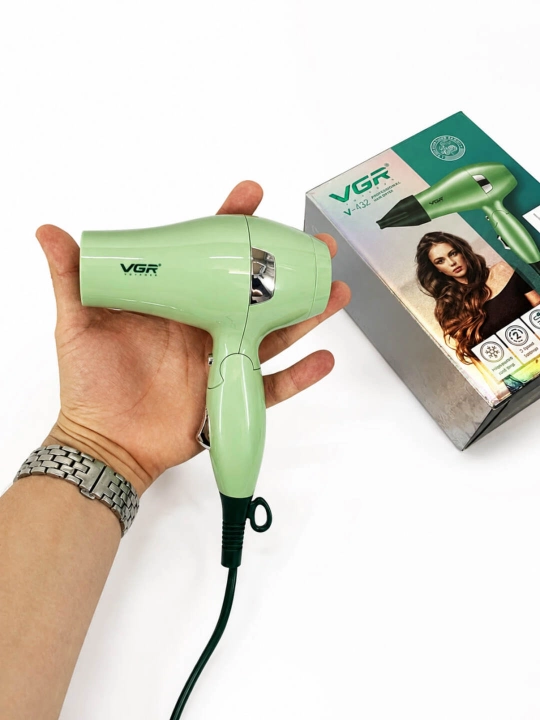 VGR V-432 professional soch quritgich, ixcham, yengil, sayohat va uy uchun