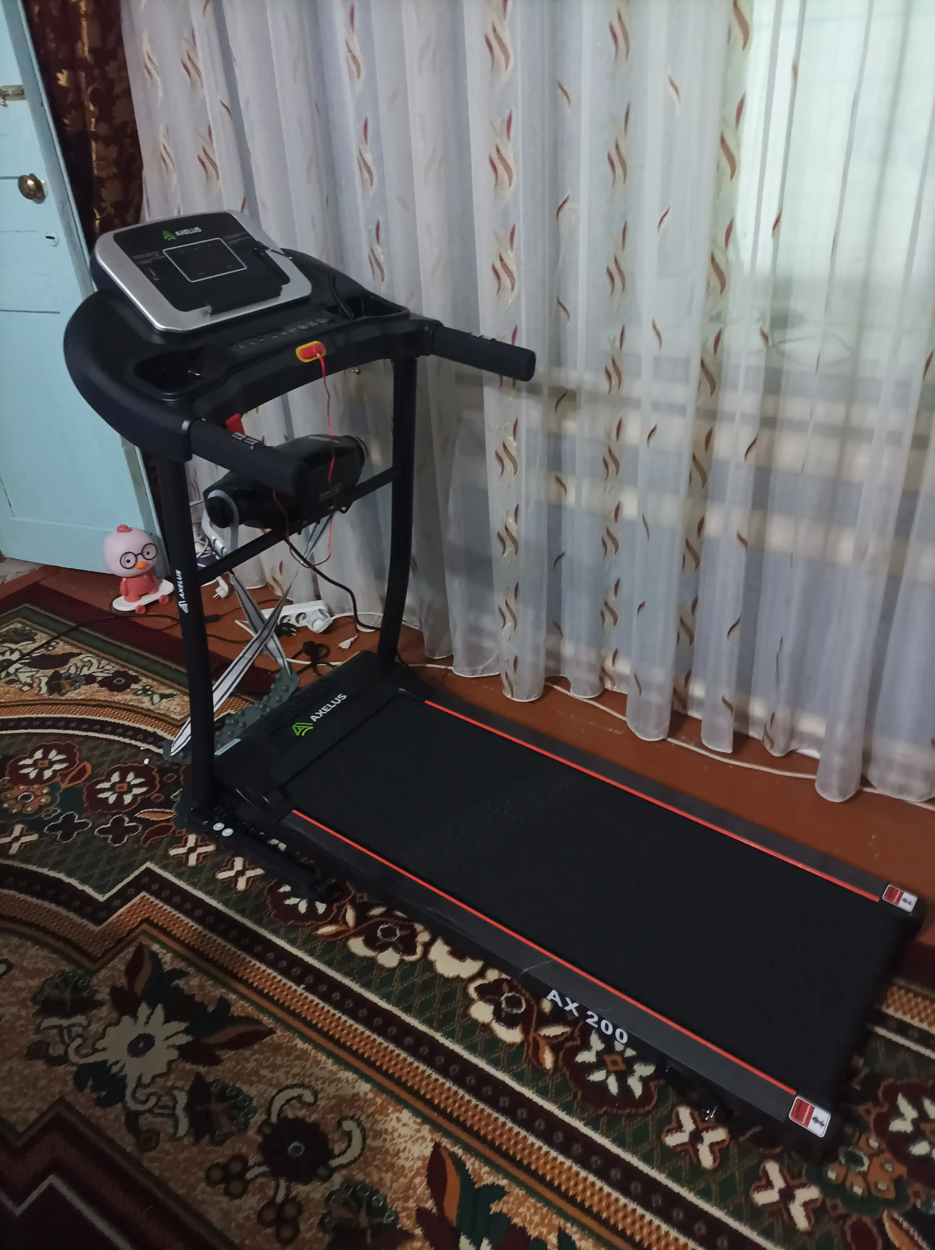 Беговая дорожка для дома, до 120 кг, электрическая, складная