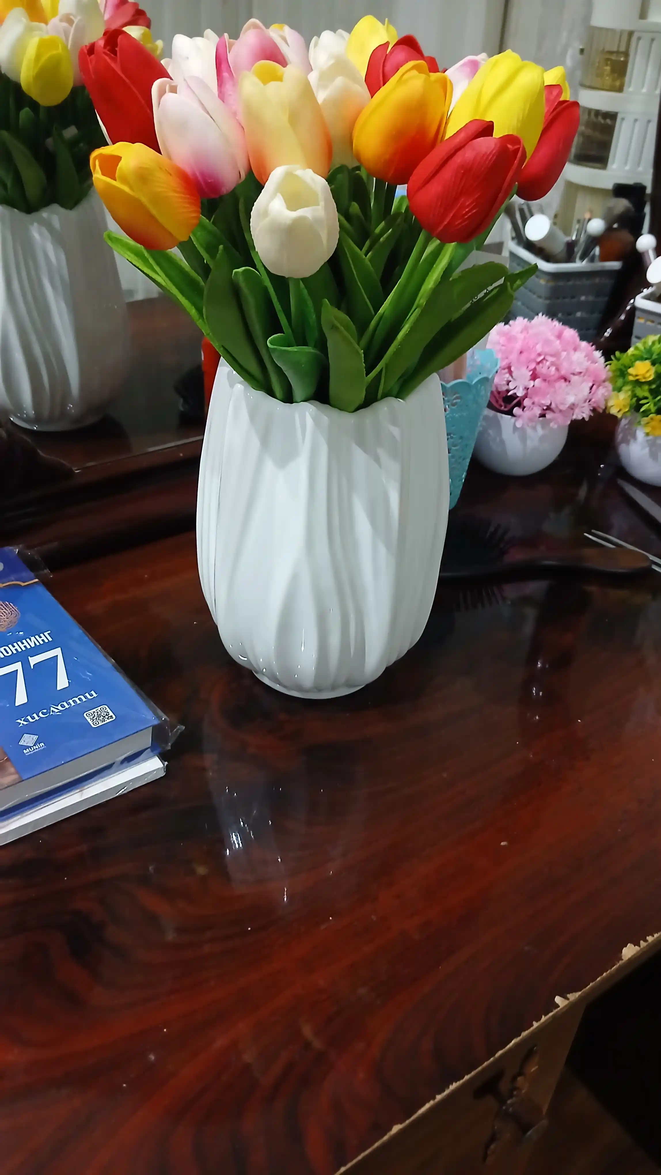 Sun'iy gullar, sovg'a, guldastalar va bezak uchun, 27-44 sm, Gifthome