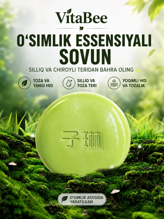 ZILIN qo'ltiq osti uchun dezodorant sovun 100 g – yoqimsiz hidga qarshi, terini tozalovchi - 