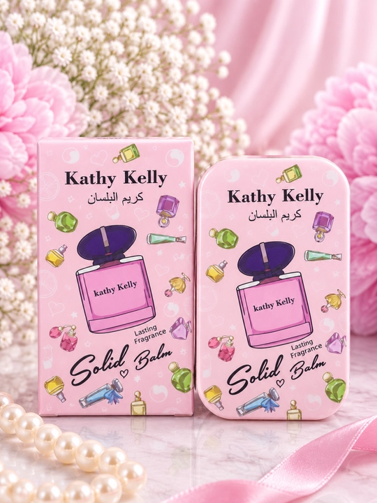 Сухие духи KathyKellySolid Balm твердый парфюм карманный стойкий бальзам-аромат для женщин - 