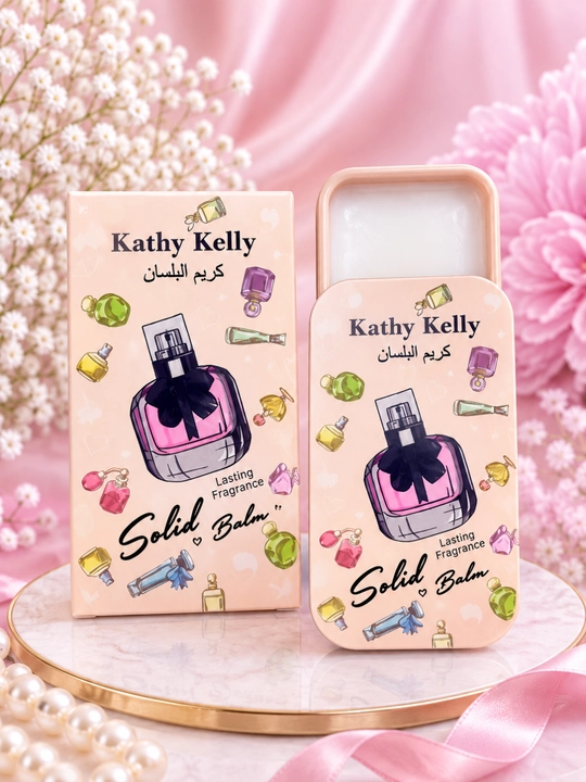 Сухие духи KathyKellySolid Balm твердый парфюм карманный стойкий бальзам-аромат для женщин