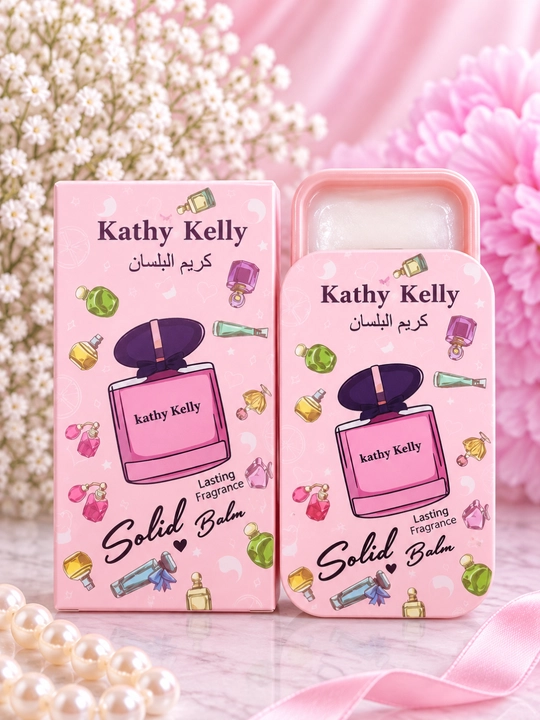 Сухие духи KathyKellySolid Balm твердый парфюм карманный стойкий бальзам-аромат для женщин