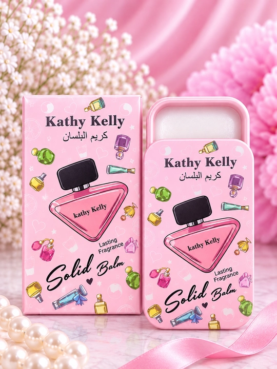 Сухие духи KathyKellySolid Balm твердый парфюм карманный стойкий бальзам-аромат для женщин - 
