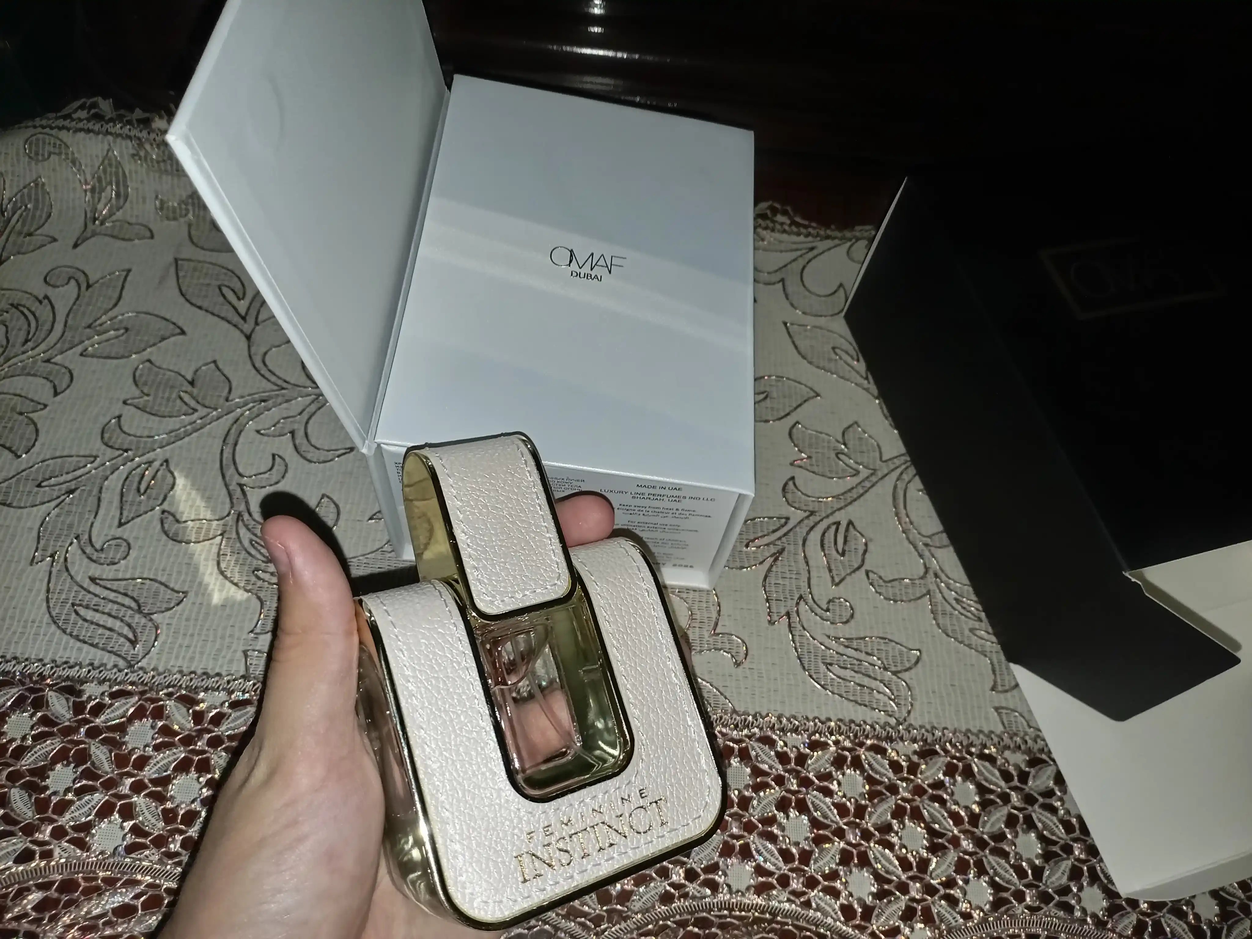 Женский парфюм OMAF Instinct EDP 100мл, ноты яблока, жасмина, розы, сандала и ладана
