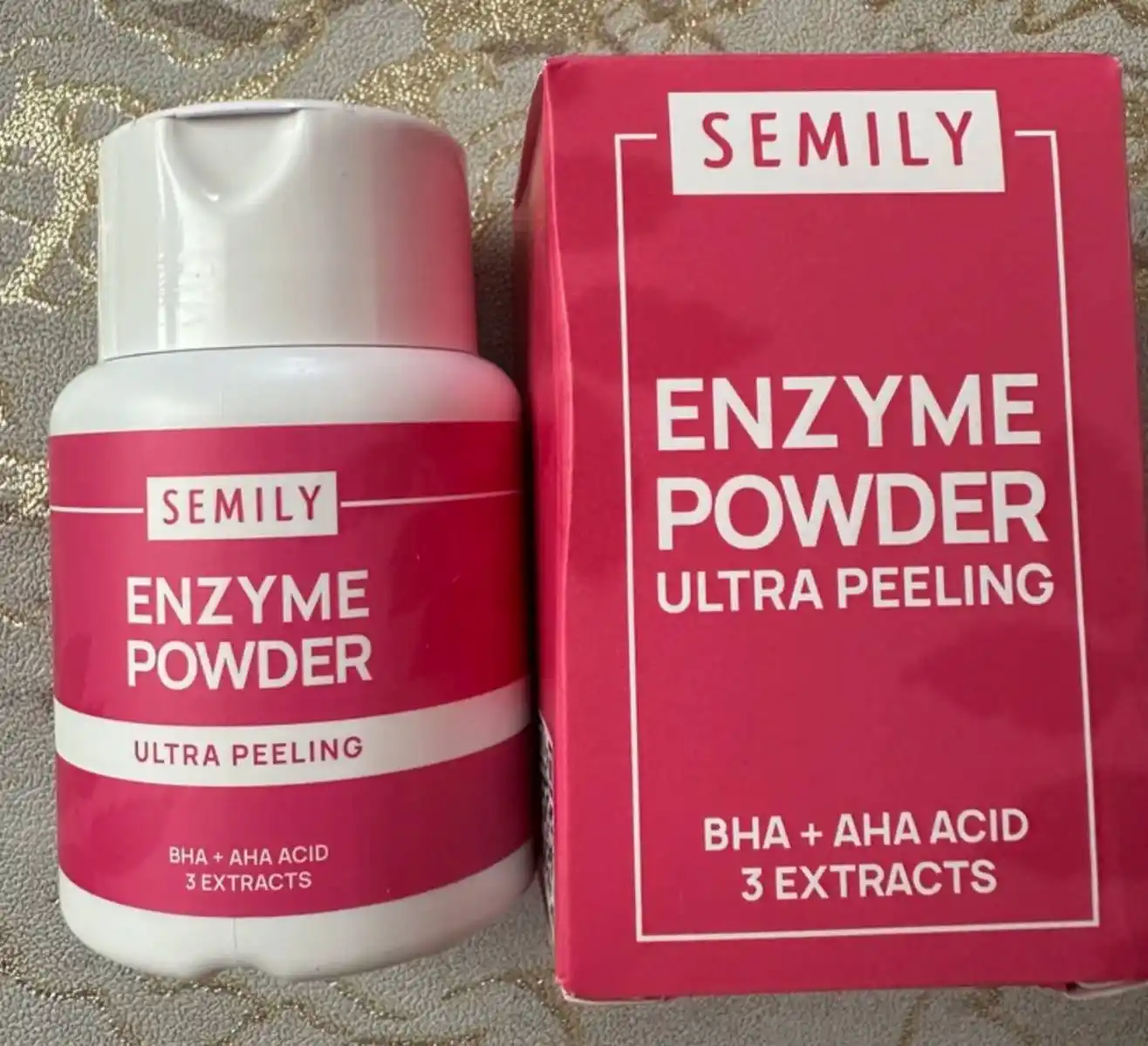 SEMILY ferment kukuni, enzim upa, piling terini chuqur tozalash, terini yaltiratish, 75 g