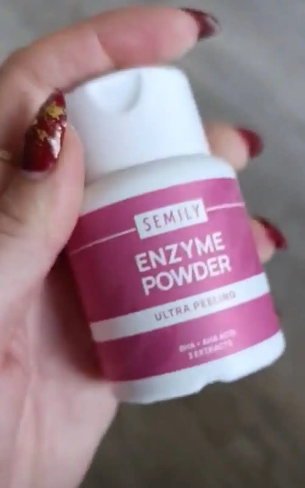 SEMILY ferment kukuni, enzim upa, piling terini chuqur tozalash, terini yaltiratish, 75 g