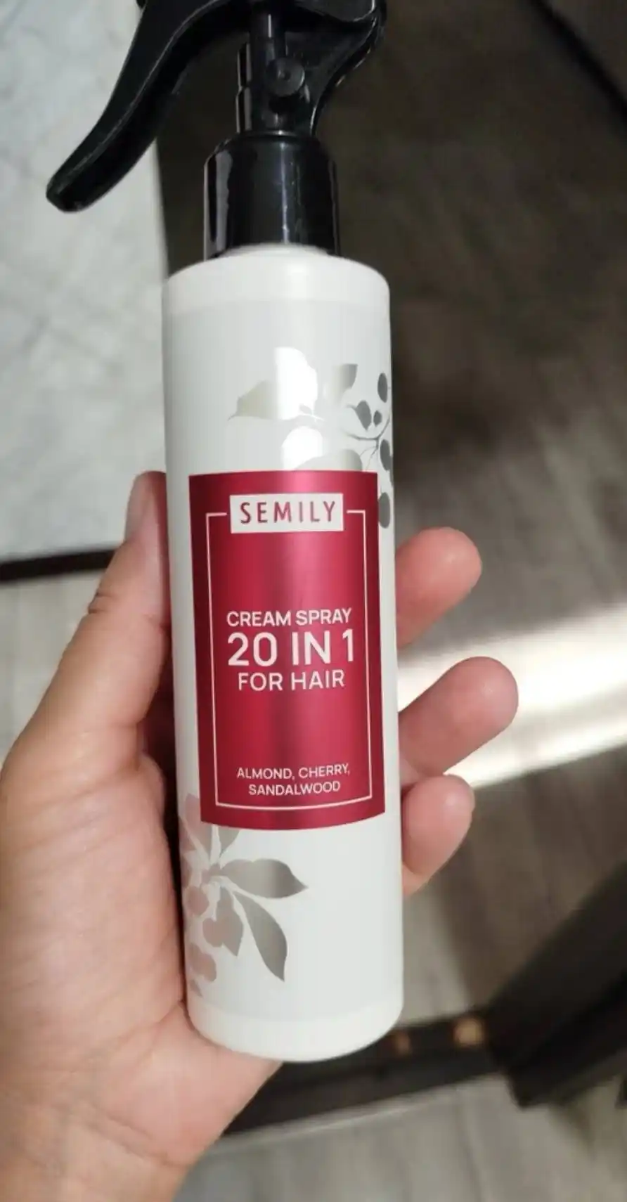 Sochlar uchun 25 in 1, SEMILY, 200 ml issiqlikdan himoyalovchi krem-sprey