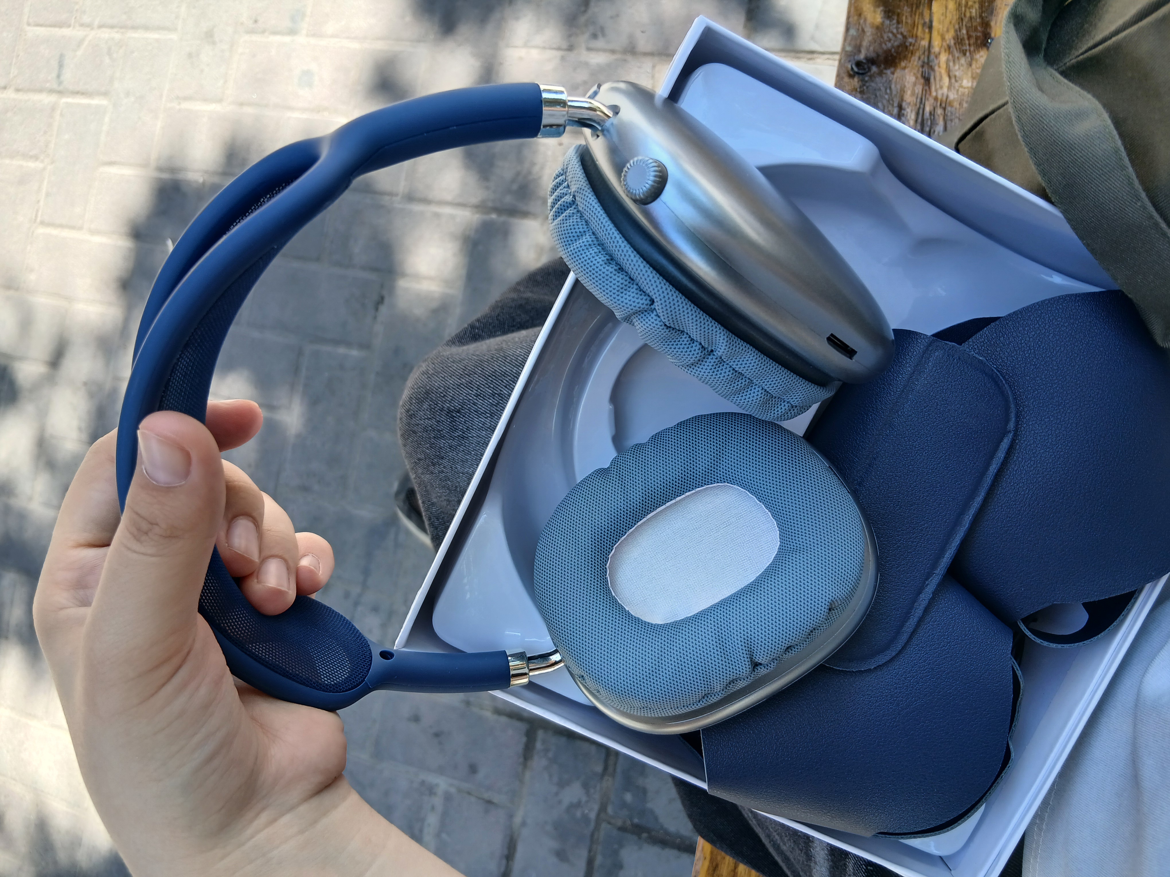 Simsiz quloqchinlar AI Max, 2, 2025 Bluetooth 5.1, to'liq o'lchamli mikrofonli Pods Max