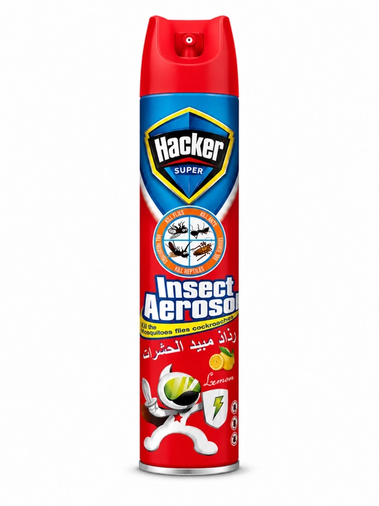 Hacker Super hasharotlarga qarshi aerozol - 