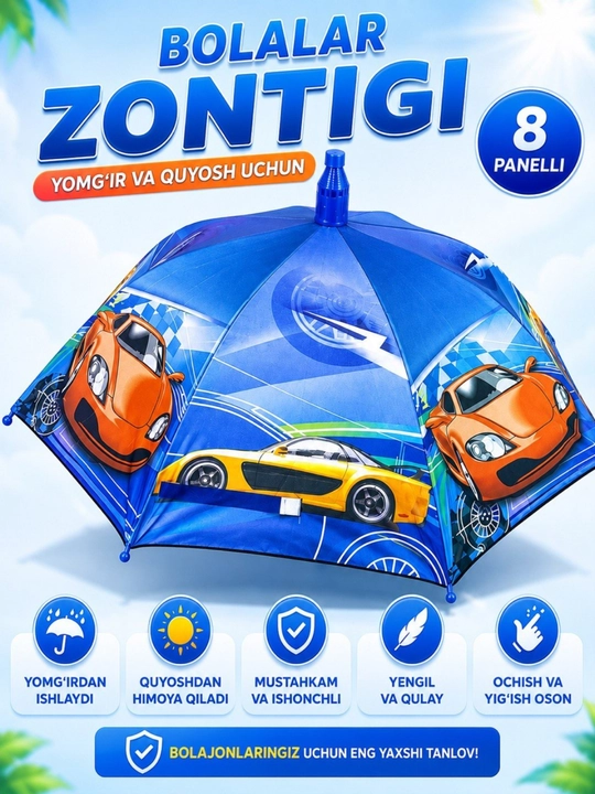 Qizlar uchun soyabon - 