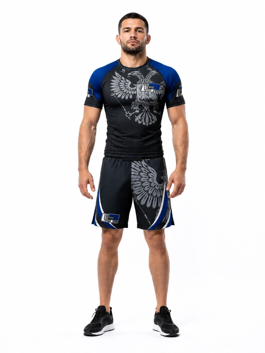 Erkaklar uchun Green Hill Sayuz MMA Rossiya sport formasi, 2 tasi 1 da, UFC kiyimi