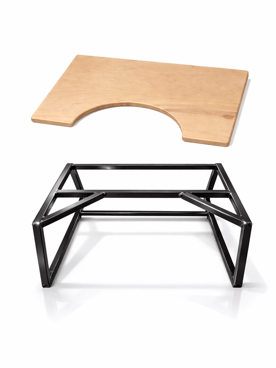 Подставка для ног к унитазу металлическая, туалетная ступенька, усиленный профиль