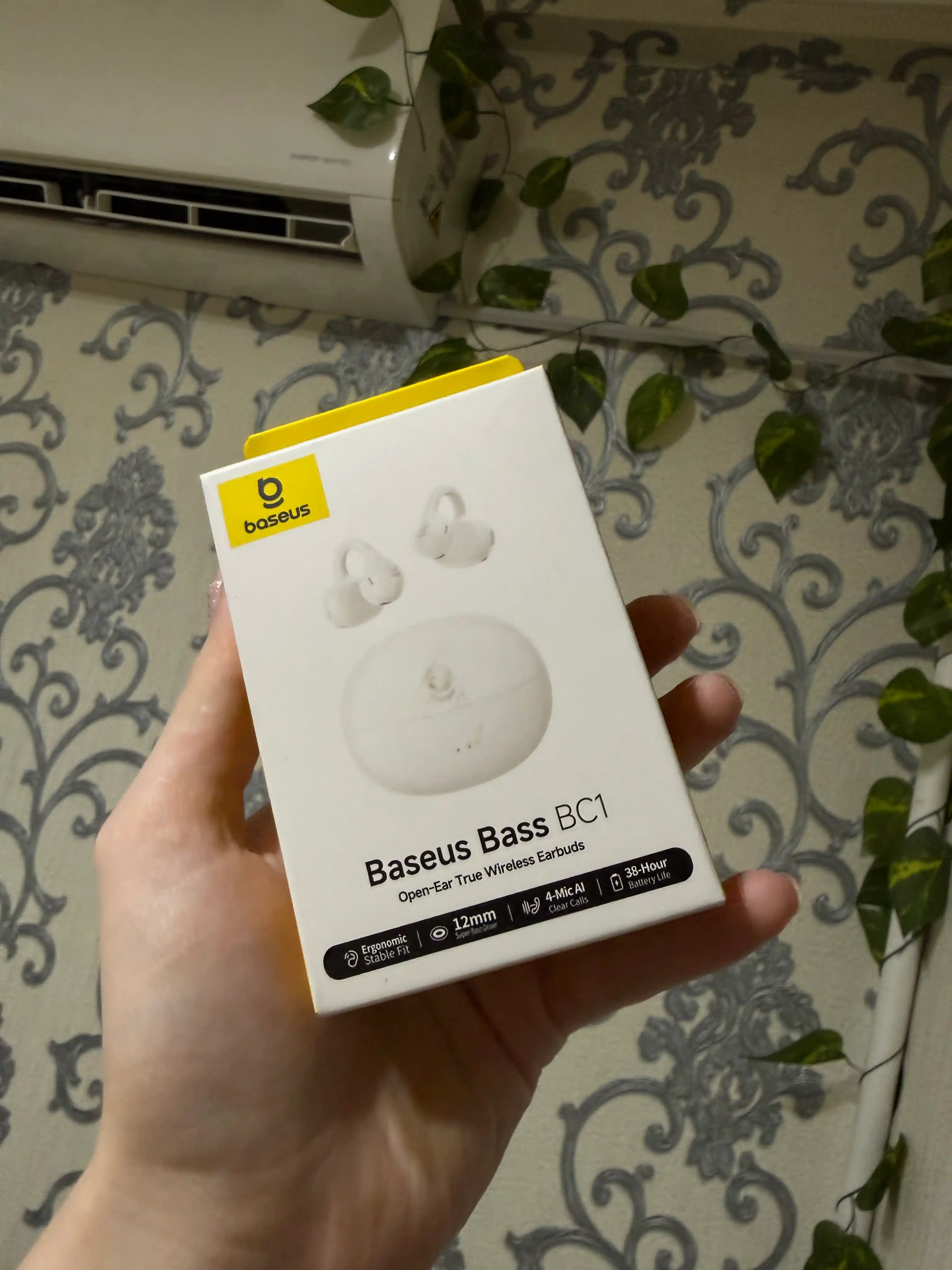 Simsiz quloqchinlar Baseus Bass BC1 Open Ear, TWS, mikrofonli