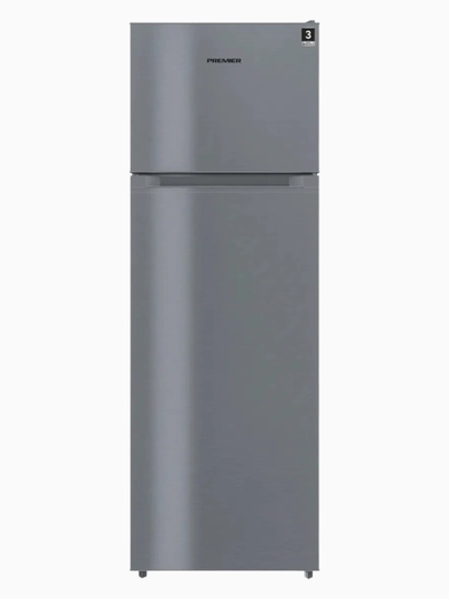 Premier PRM-222TFDF/I Inox muzlatgich 222L De Frost A+ ikki kamerali energiya tejamkor - 