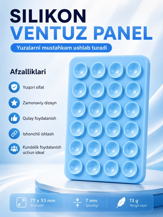 Telefon uchun silikon vakuumli prokladka - 