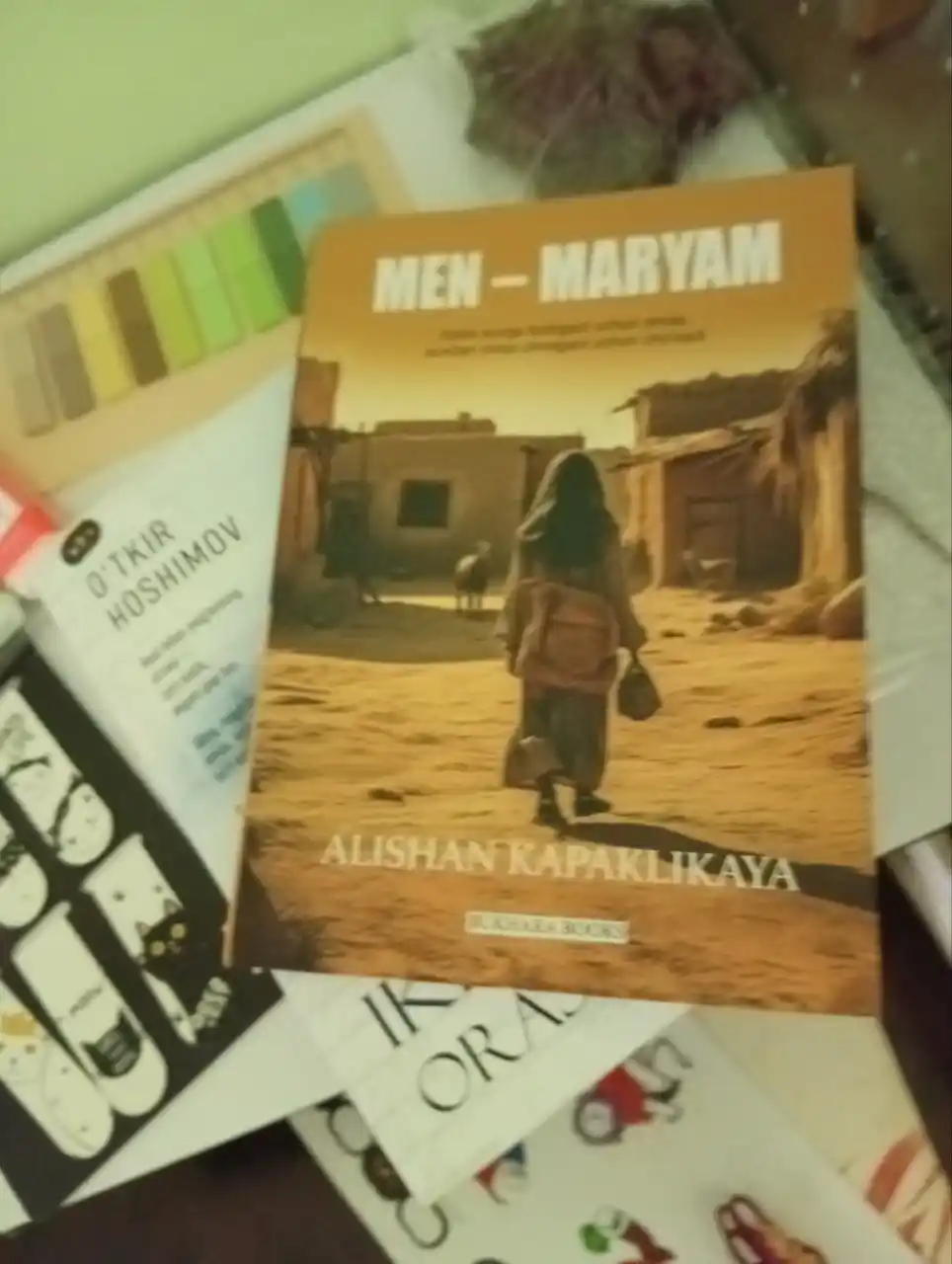 Men – Maryam kitobi Alishan Kapaklikaya Badiiy roman