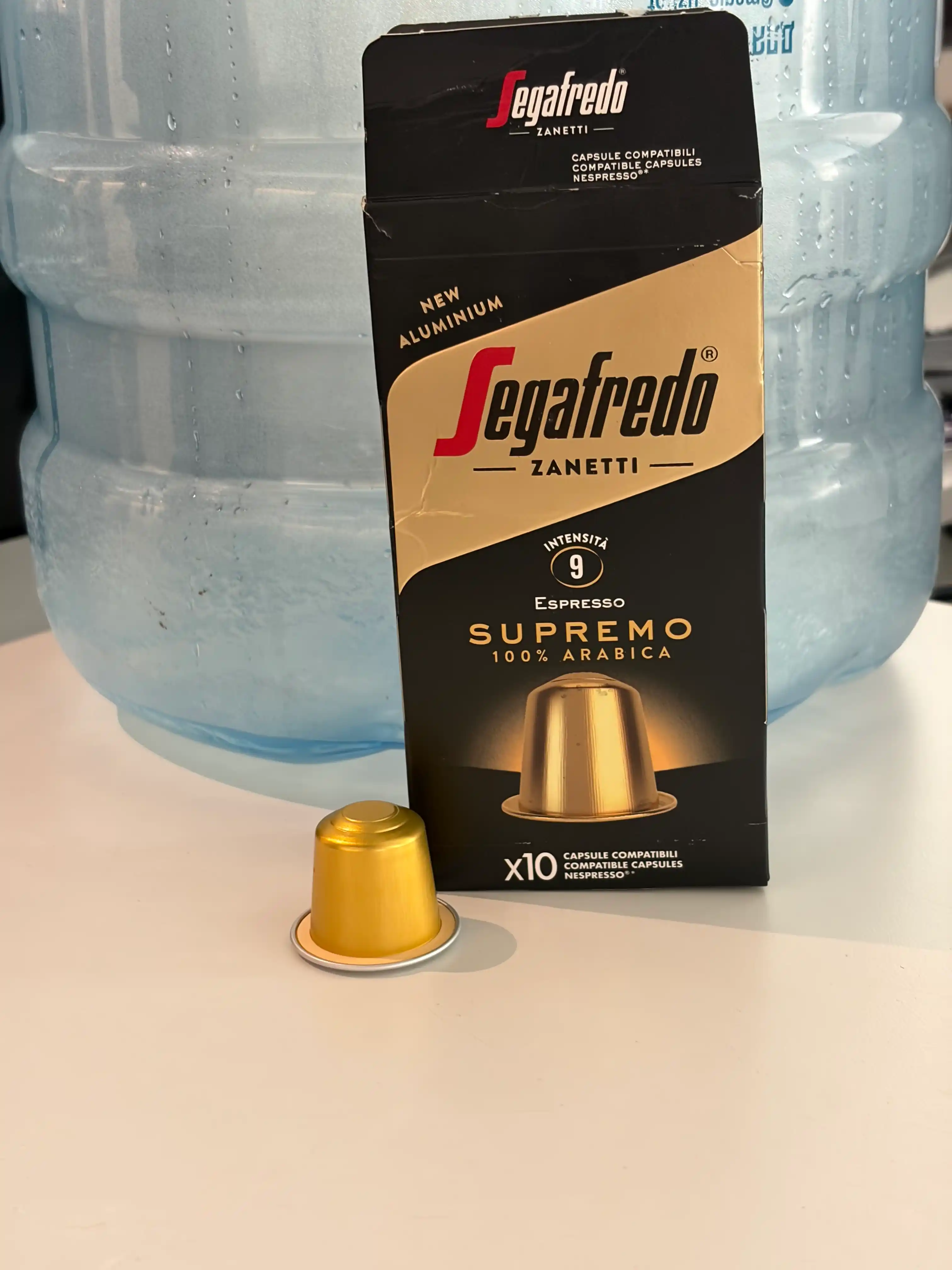 Кофе в капсулах Segafredo Zanetti, 10 капсул, cовместимые с кофемашинами Nespresso, Италия