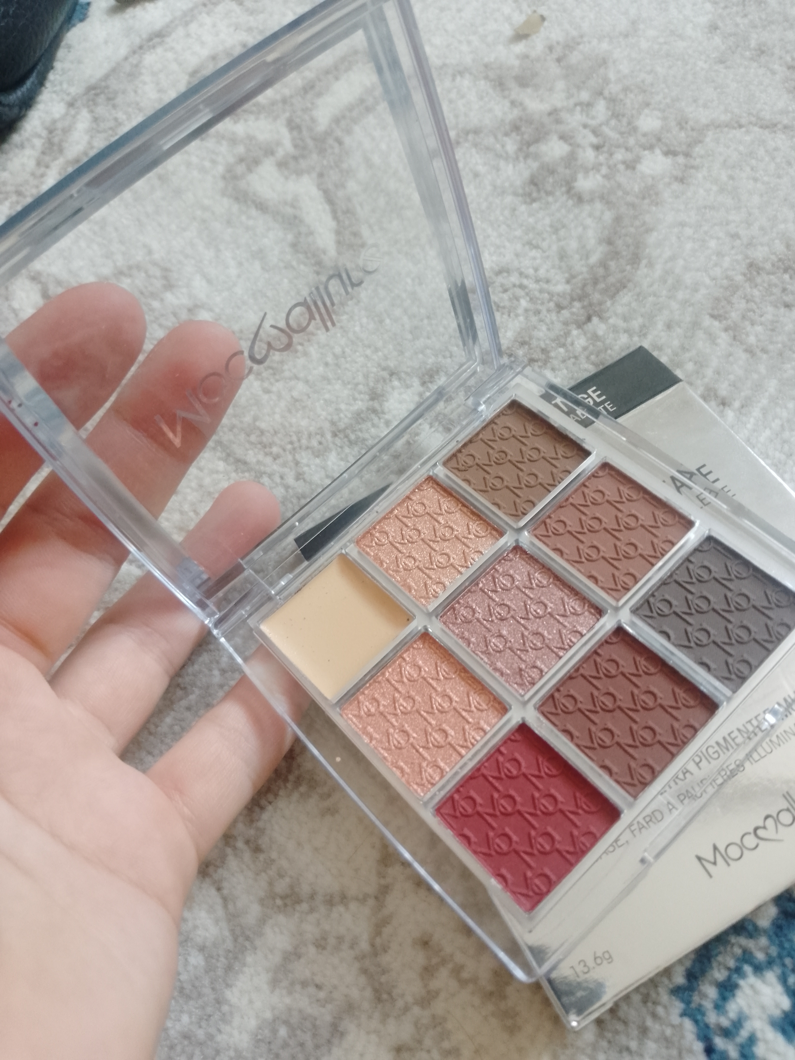 Палетка теней AnyLady Glam,матовые и блестящие, для ежедневного профессионального макияжа