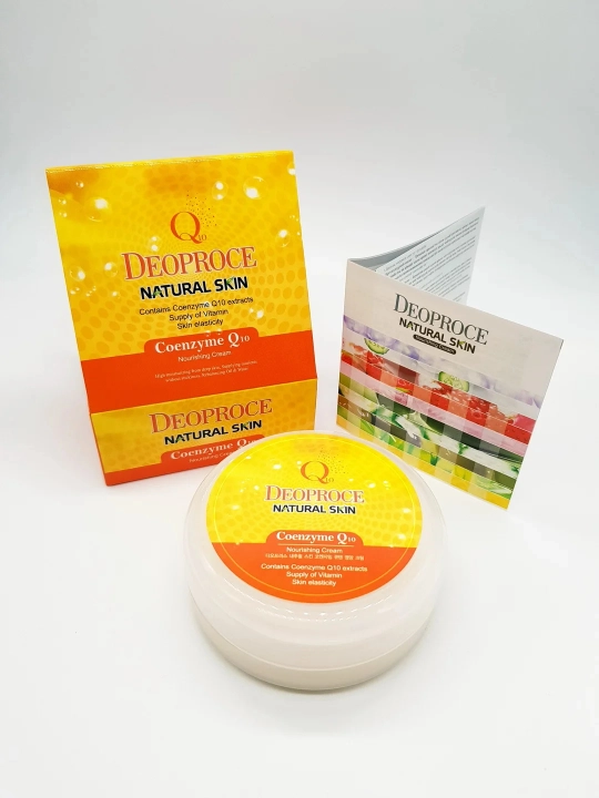 Deoproce Natural Skin Coenzyme Q10 Oziqlantiruvchi Yuz Kremi 100 gr
