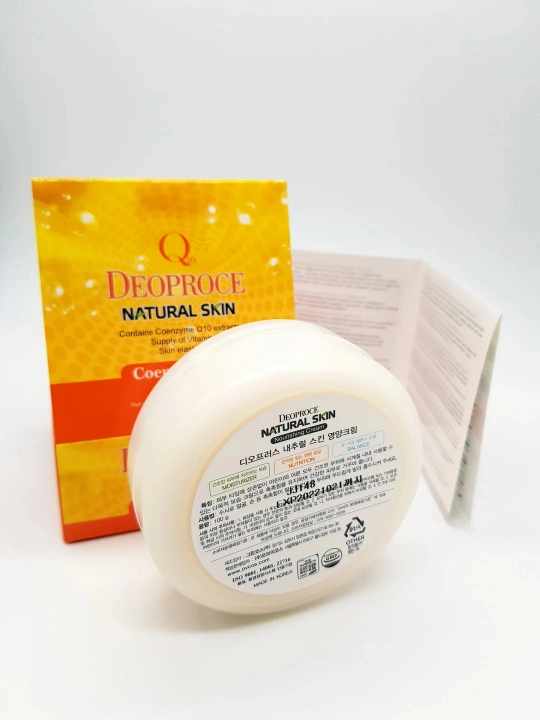 Deoproce Natural Skin Coenzyme Q10 Oziqlantiruvchi Yuz Kremi 100 gr
