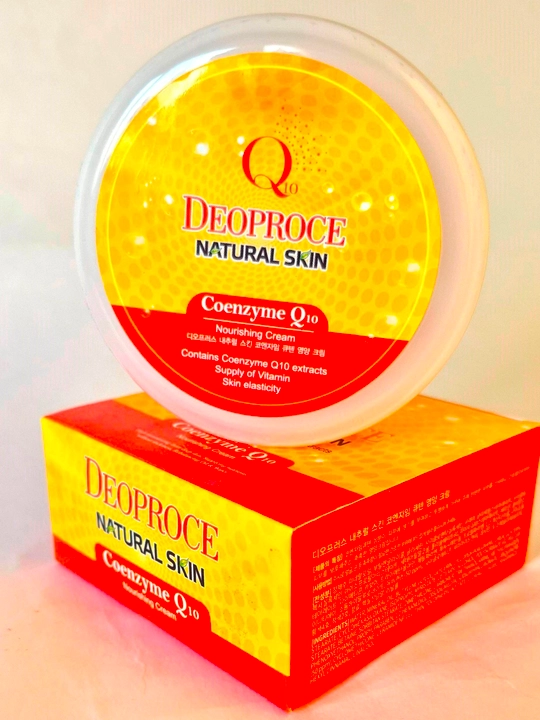 Deoproce Natural Skin Coenzyme Q10 Oziqlantiruvchi Yuz Kremi 100 gr - 