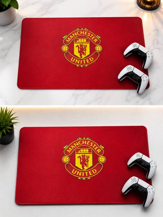 Игровой коврик для стола 100x50 см Barcelona Manchester United XXL Mouse Pad - 