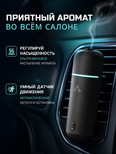 Освежитель для машины, аромадиффузор, беспроводной, 6 ароматов в наборе - 