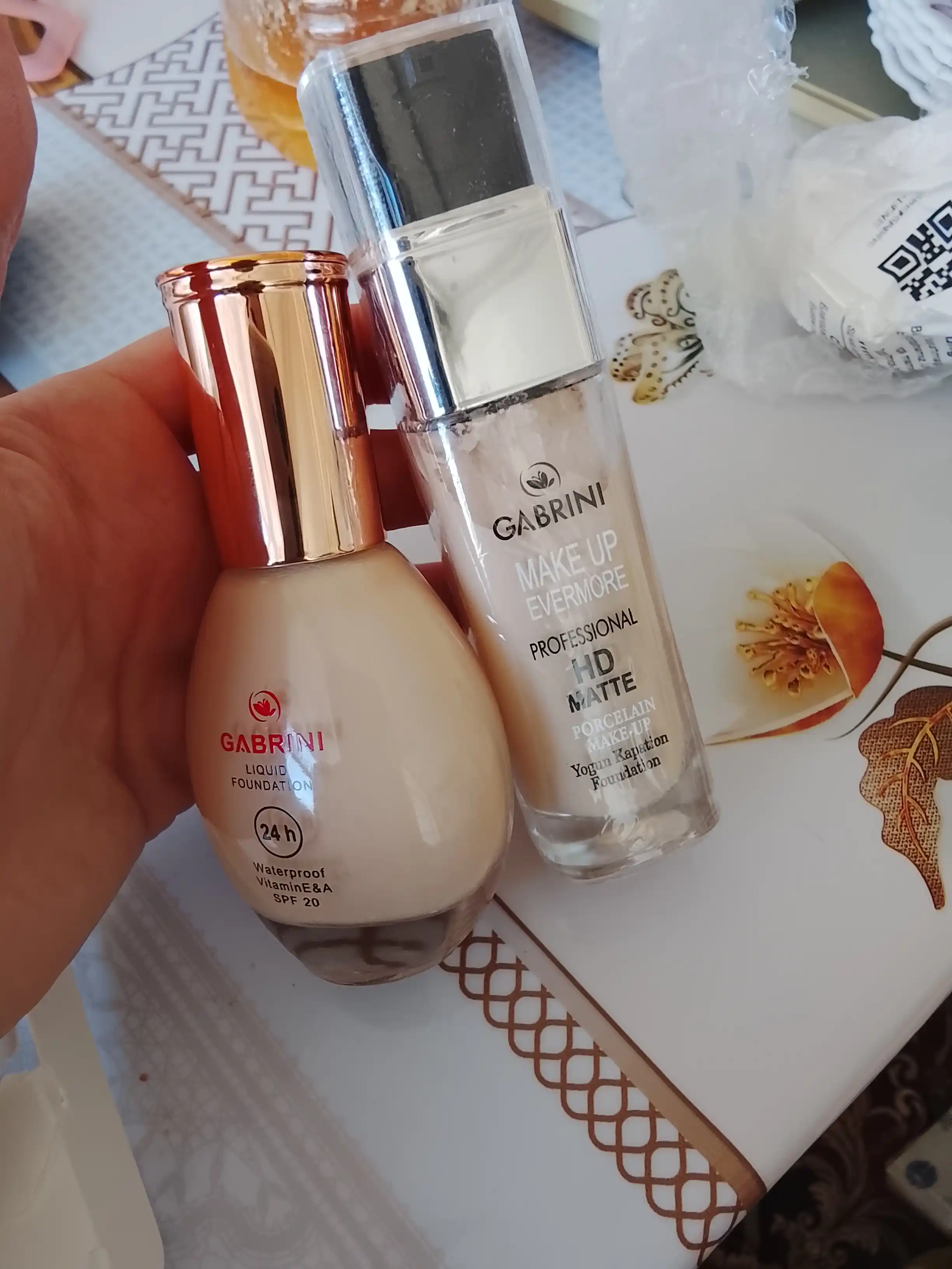 Gabrini matlovchi tonal kremi, HD Matte Make up Evermore foundation, 30 ml