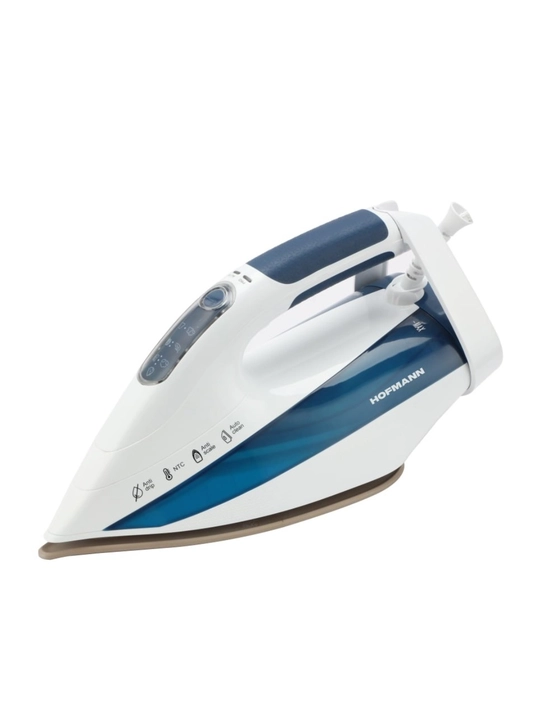 HOFMANN 2600 Vt bug‘ dazmol, keramik taglik, kuchli bug‘, Anti-Drip