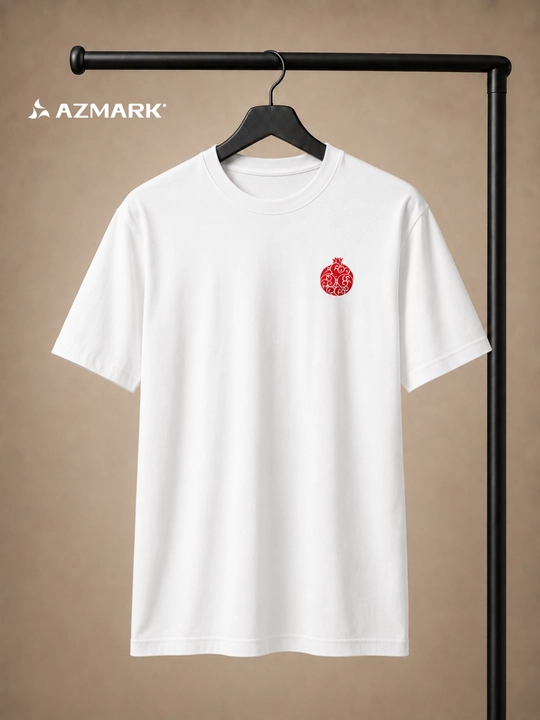 Futbolka AZMARK printli, uniseks standart bichim - 