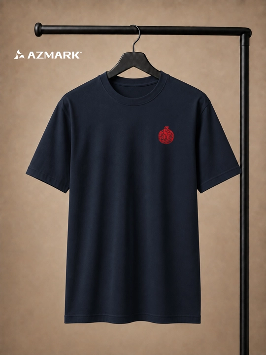Futbolka AZMARK printli, uniseks standart bichim - 