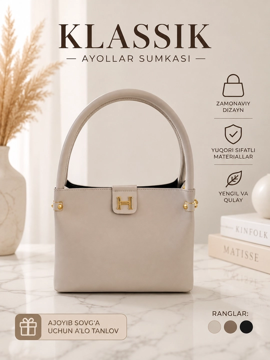 Ayollar uchun bejirim sumka
