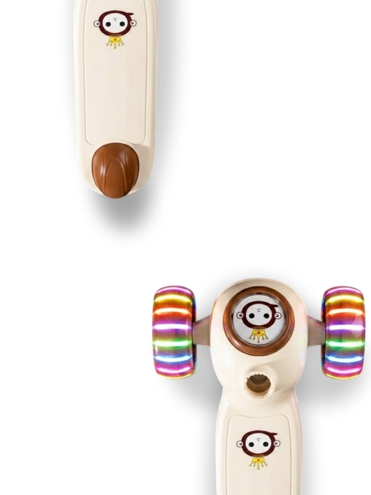 Самокат для детей Самокат для девочек Самокат. Подарочный самокат с подсветкой колес