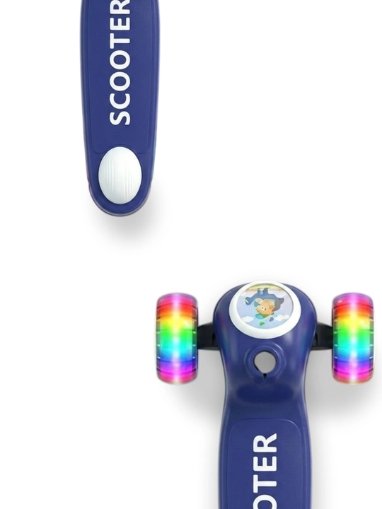 Самокат для детей Самокат для девочек Самокат. Подарочный самокат с подсветкой колес