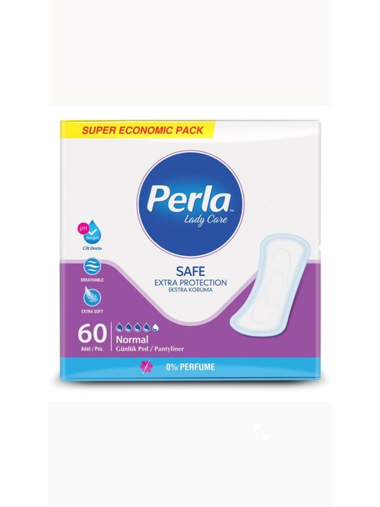 Прокладки ежедневные PERLA SAFE Normal, 60 шт - 