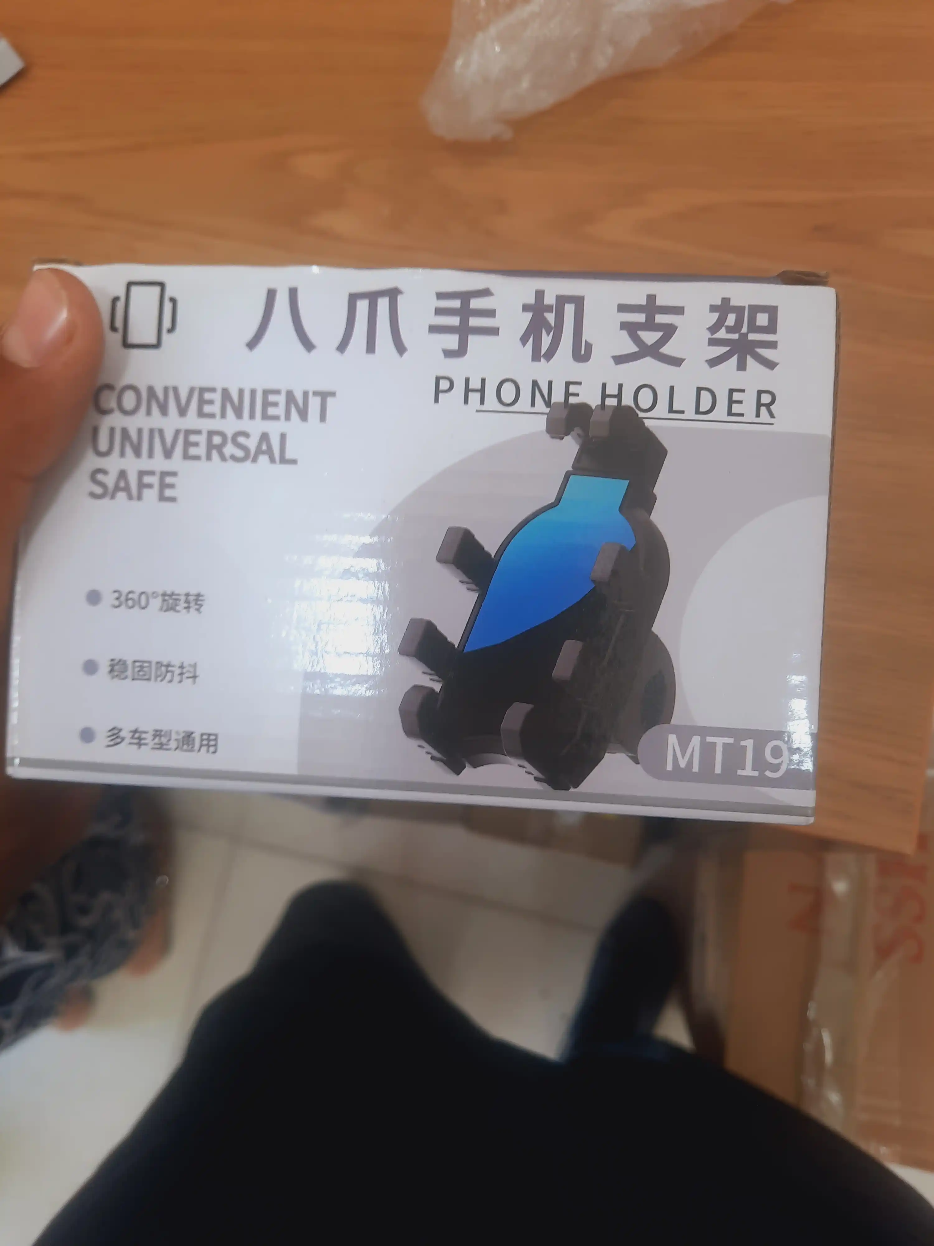 Telefon ushlagich 360° rulga, velosiped skuter mototsikl uchun universal