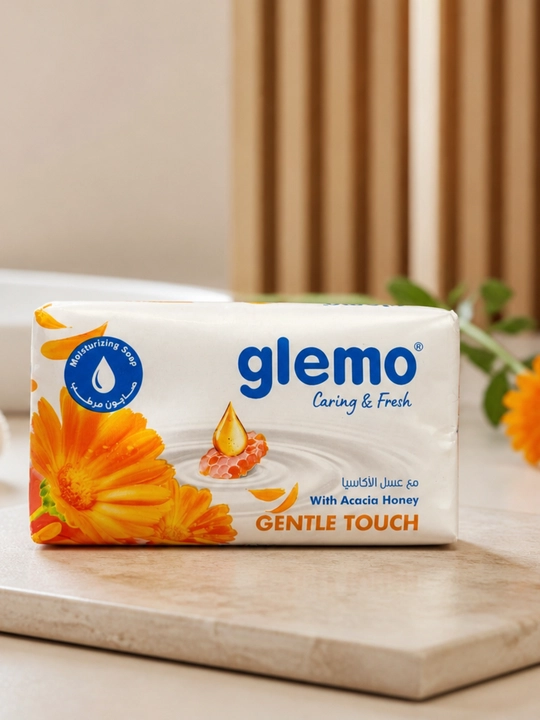 Glemo kosmetik sovuni, qo‘l va tana uchun sovun, Dubayda ishlab chiqarilgan, 70 g