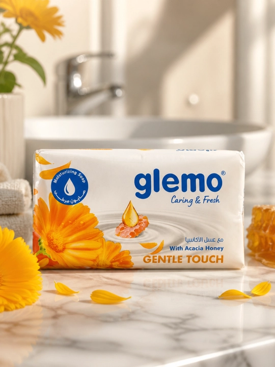 Glemo kosmetik sovuni, qo‘l va tana uchun sovun, Dubayda ishlab chiqarilgan, 70 g - 