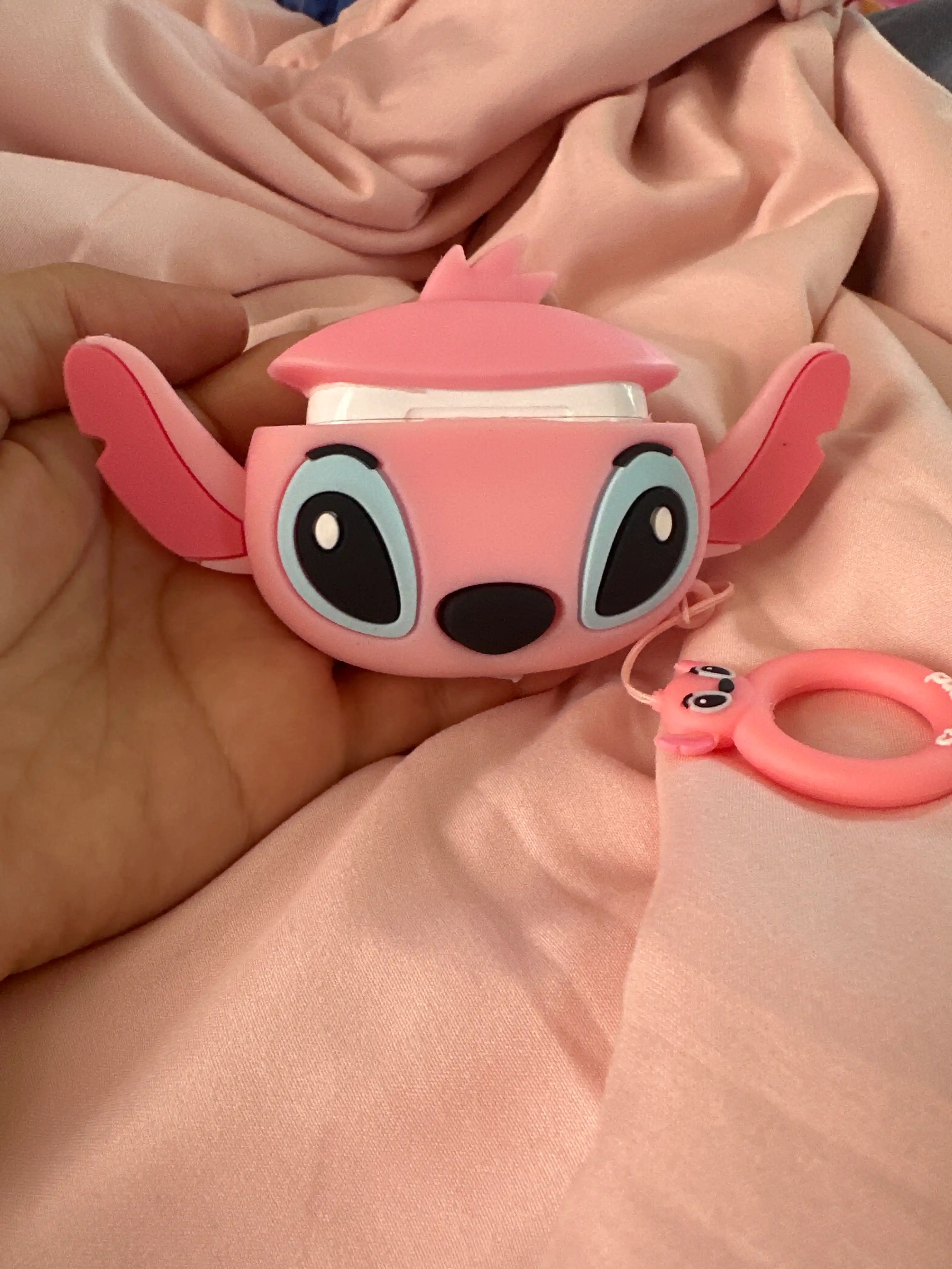 AirPods uchun silikon himoya g‘ilofi Kawaii dizaynli
