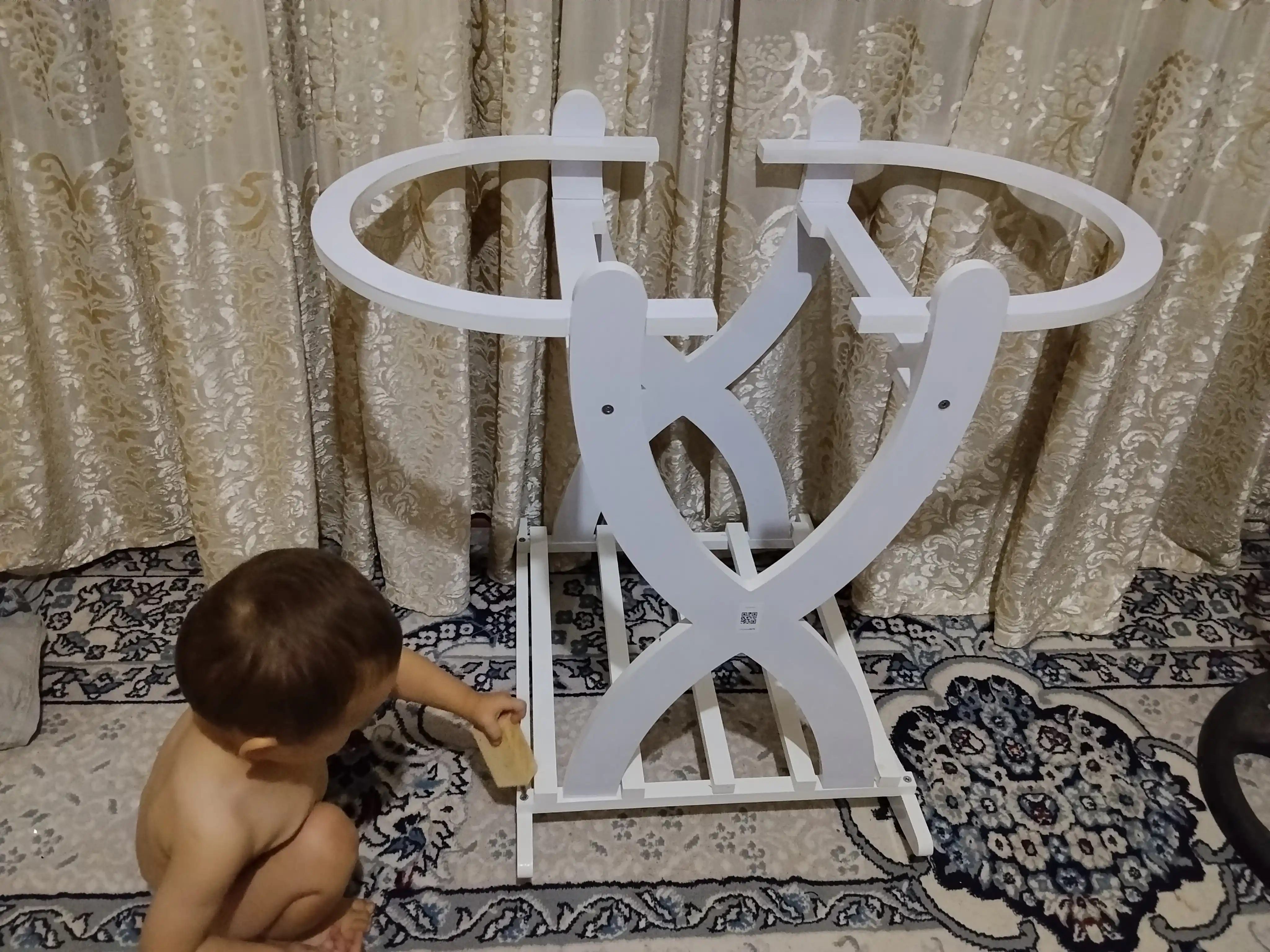 Подставка для люльки 70×35 см, МДФ, X-образная