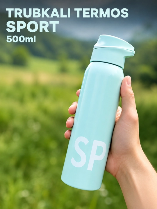Termos,bolalar va kattalar uchun termos, trubochkali termoslar, 500 ml
