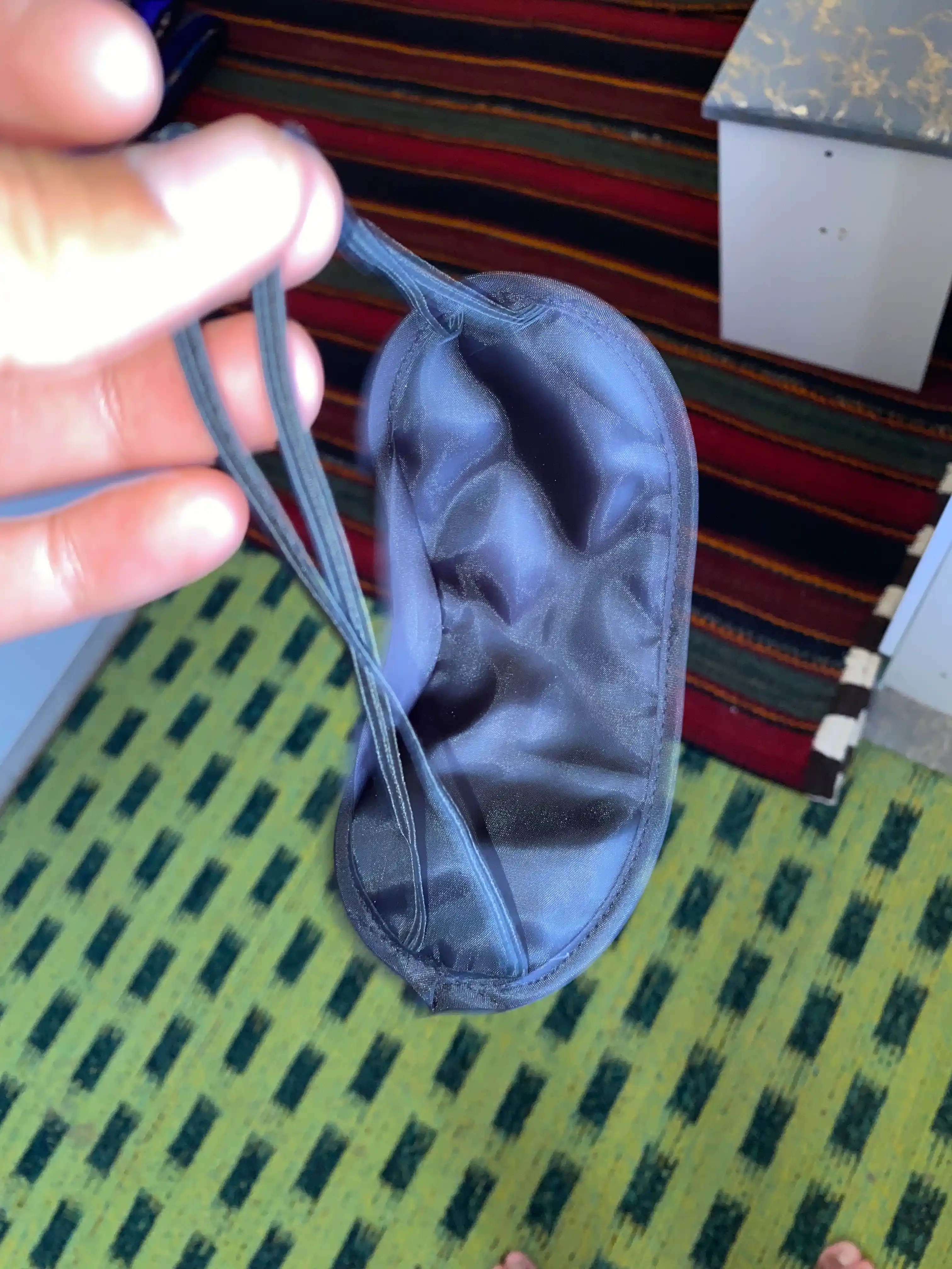 3D uyqu niqobi, ko‘z bog‘lami, dam olish uchun