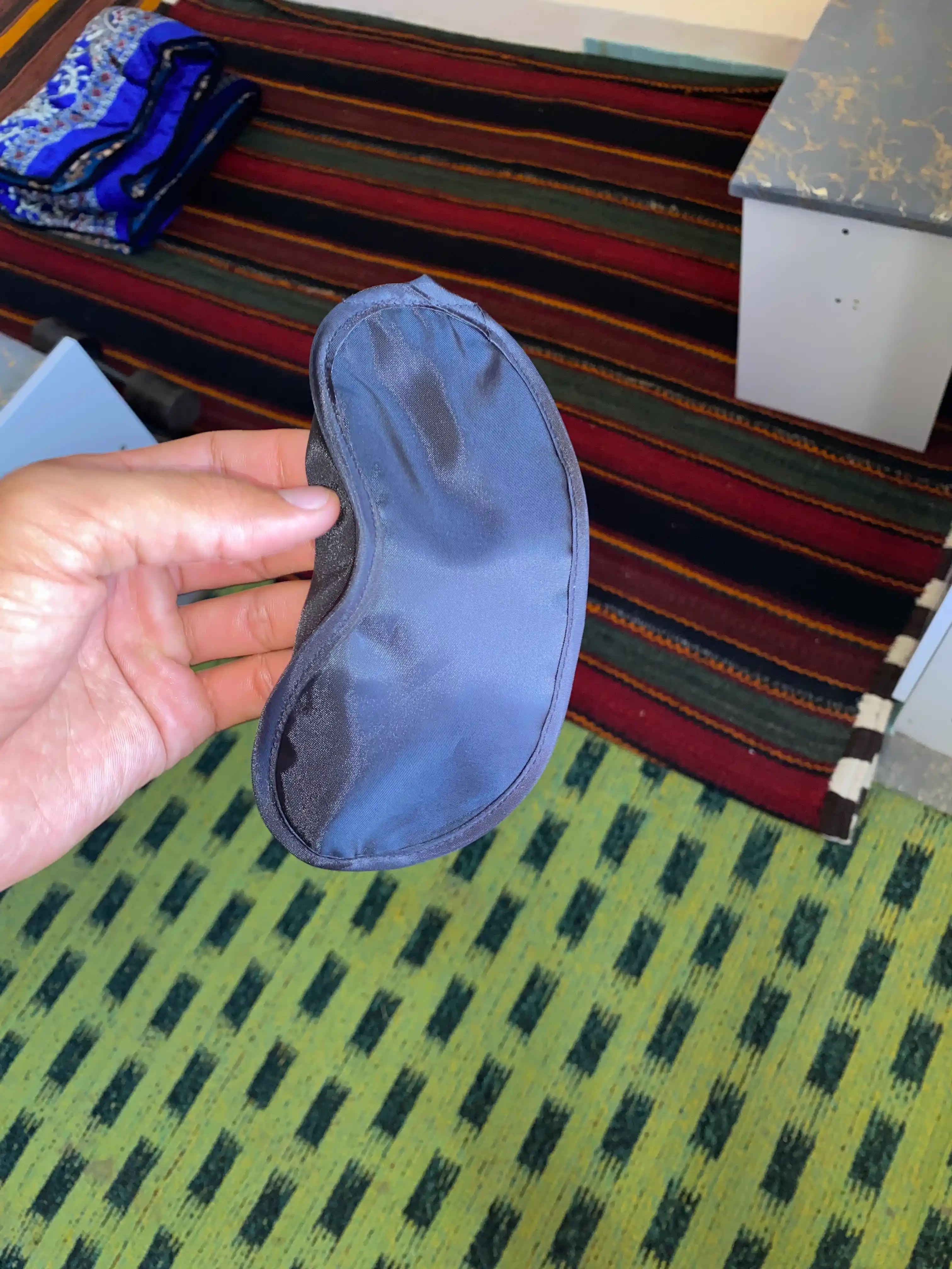3D uyqu niqobi, ko‘z bog‘lami, dam olish uchun