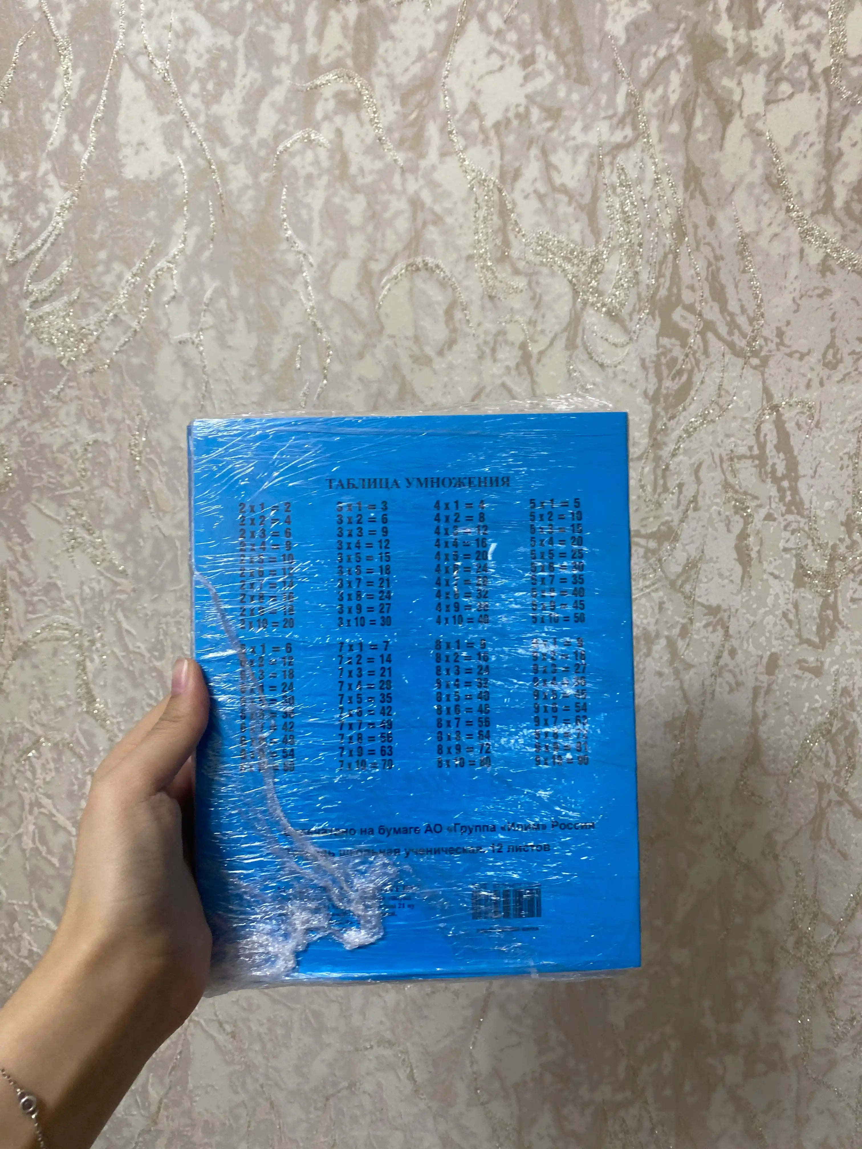 12 varaqli maktab daftari, katak/chiziqli, rangli muqovali