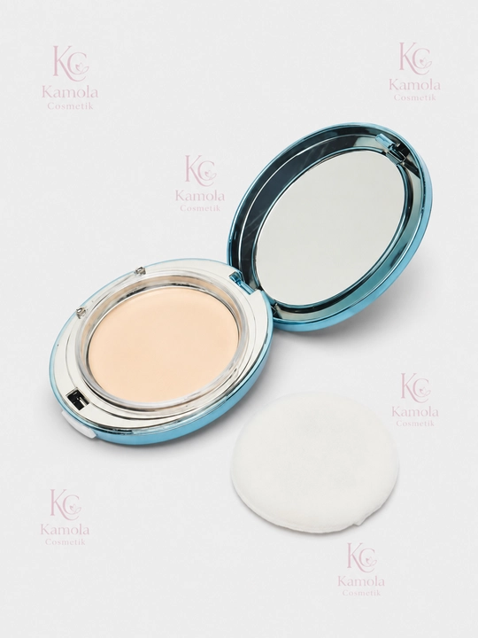 Пудра для лица с коллагеном, SPF 25+, подходит для всех типов кожи.